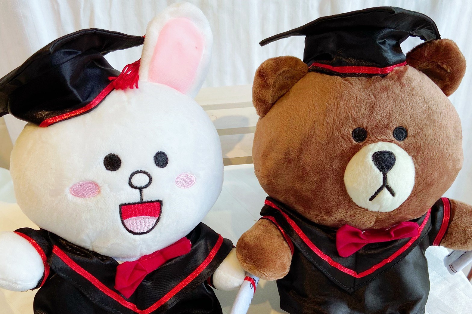 LINE FriendsX熊大&兔兔 香氛乾燥花畢業花束